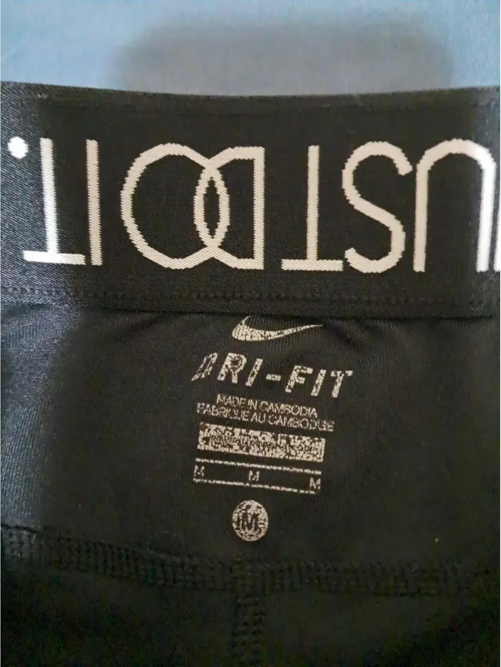 Nike Women's Dri-Fit Power Speed Running Tights Black/White,‎ Capri Fit, Size M